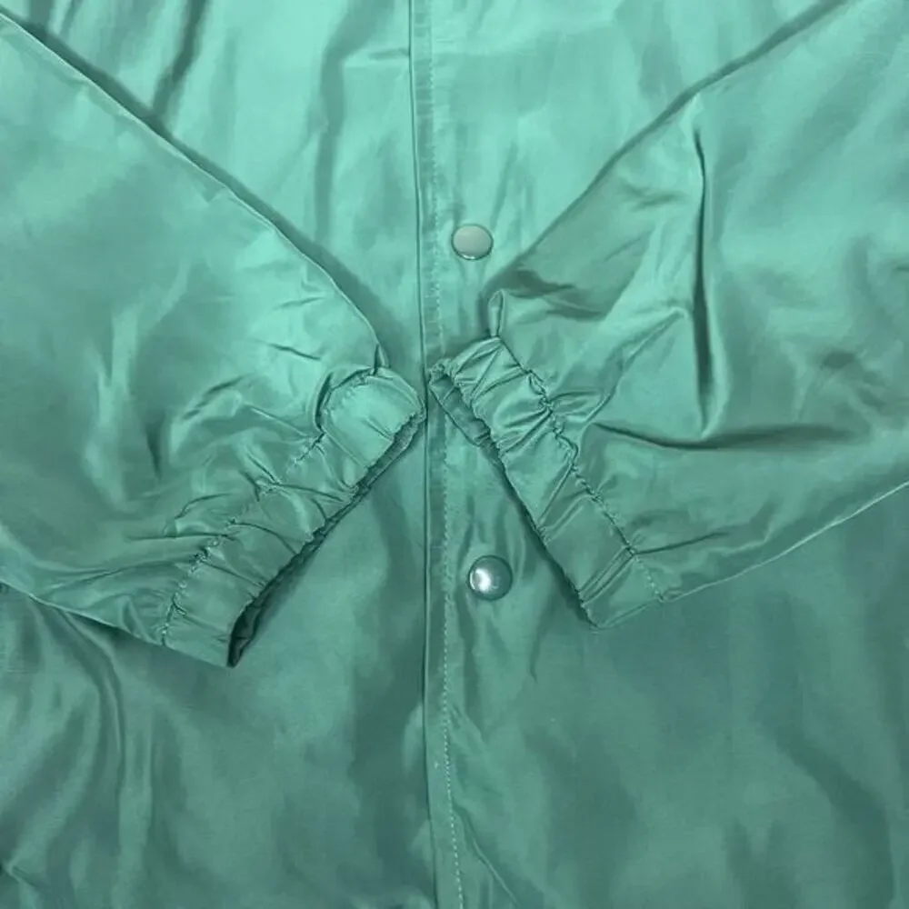 EIGHT EIGHT‎ Trippy Happy Times Green Lined Jacket Size Medium